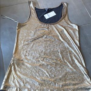 Gold express tank top